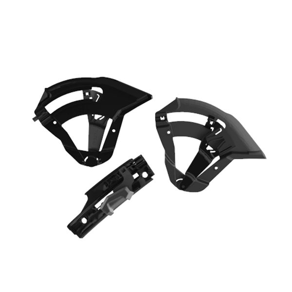 Pezzi di ricambio per casco LS2 Kit di montaggio per visiera solare Challenger FF327 Pezzi di ricambio per casco LS2 Kit di montaggio per visiera solare Challenger FF327