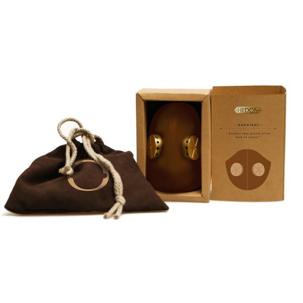 Pezzi di ricambio per casco HEDON Maschera Hannibal Brun