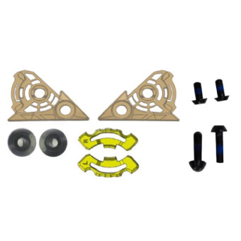 Pezzi di ricambio per casco AGV Kit di montaggio AX9 Pezzi di ricambio per casco AGV Kit di montaggio AX9