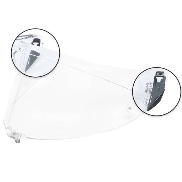 Pezzi di ricambio per casco AGV Kit riparazione visiera Pista GP RR - Corsa R - Veloce S