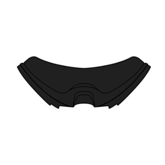 Pezzi di ricambio per casco Airoh Comandante della tenda del mento Pezzi di ricambio per casco Airoh Comandante della tenda del mento