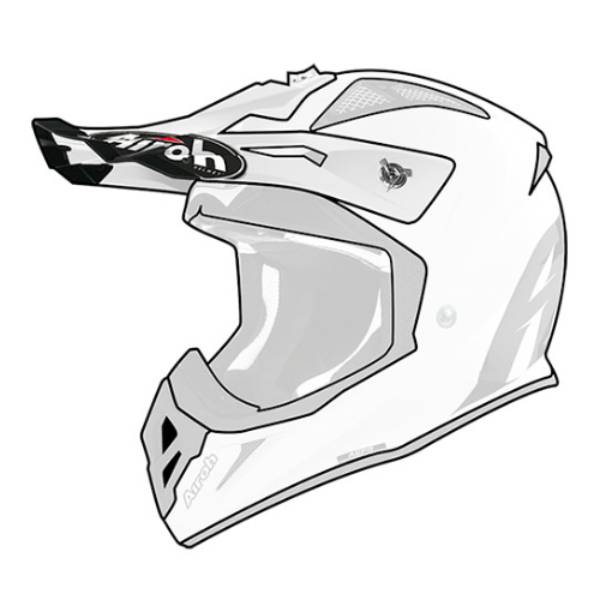 Pezzi di ricambio per casco Airoh Picco Aviator Ace White
