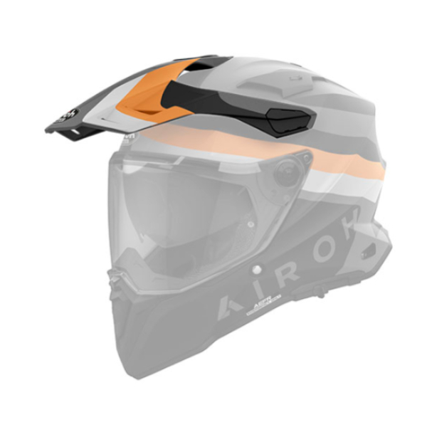 Pezzi di ricambio per casco Airoh Commander 2 Doom oro opaco Pezzi di ricambio per casco Airoh Commander 2 Doom oro opaco