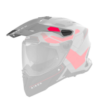 Pezzi di ricambio per casco Airoh Commander 2 Mavick tappo arancione opaco Pezzi di ricambio per casco Airoh Commander 2 Mavick tappo arancione opaco