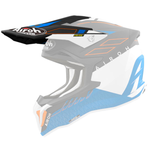 Pezzi di ricambio per casco Airoh Strycker Skin picco blu opaco