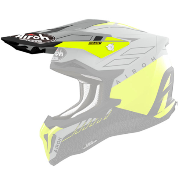 Pezzi di ricambio per casco Airoh Strycker Skin picco giallo opaco