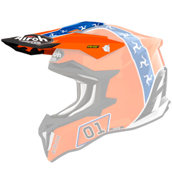 Pezzi di ricambio per casco Airoh Strycker Blazer hazzard gloss peak Pezzi di ricambio per casco Airoh Strycker Blazer hazzard gloss peak