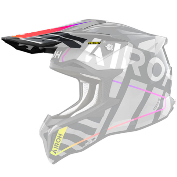 Pezzi di ricambio per casco Airoh Strycker Brave tappo blu grigio lucido