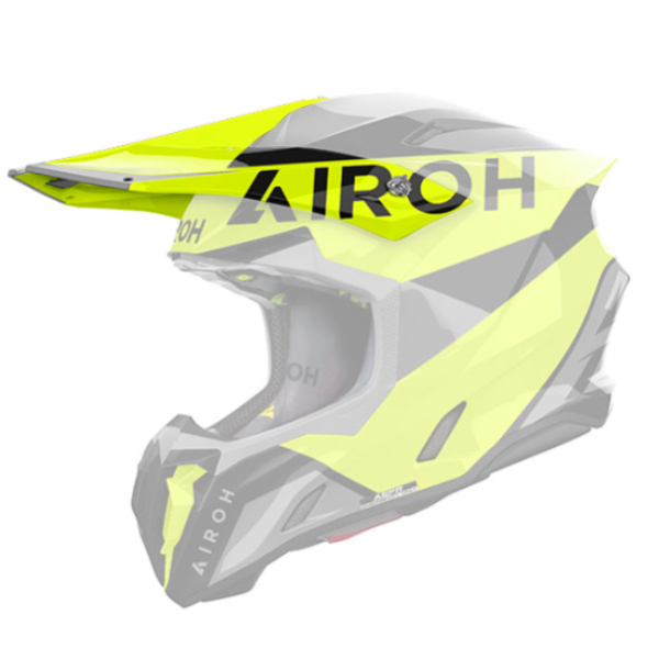 Pezzi di ricambio per casco Airoh Twist 3 King tappo giallo lucido Pezzi di ricambio per casco Airoh Twist 3 King tappo giallo lucido