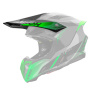 Pezzi di ricambio per casco Airoh Twist 3 Shard picco verde lucido