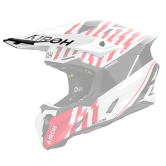 Pezzi di ricambio per casco Airoh Twist 3 Thunder tappo rosso lucido Pezzi di ricambio per casco Airoh Twist 3 Thunder tappo rosso lucido