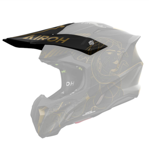 Pezzi di ricambio per casco Airoh Twist 3 Titan picco opaco Pezzi di ricambio per casco Airoh Twist 3 Titan picco opaco