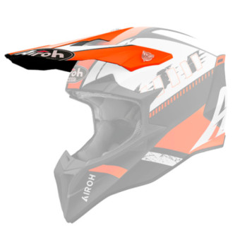 Pezzi di ricambio per casco Airoh Wraaap Feel picco arancione opaco
