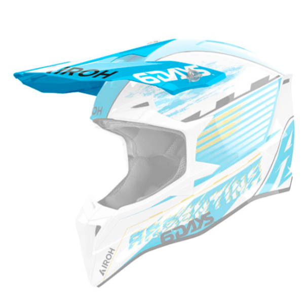 Pezzi di ricambio per casco Airoh Tappo Wraaap Sei giorni Argentina 2023 Pezzi di ricambio per casco Airoh Tappo Wraaap Sei giorni Argentina 2023