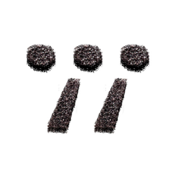 Pezzi di ricambio per casco Airoh Kit antipolvere Strycker Pezzi di ricambio per casco Airoh Kit antipolvere Strycker