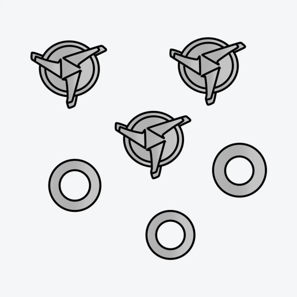 Pezzi di ricambio per casco Airoh Viti del picco Wraap