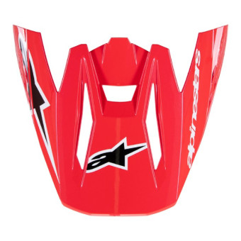 Pezzi di ricambio per casco Alpinestars Picco S-M5 22.06 Corpo Rosso brillante lucido