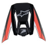 Pezzi di ricambio per casco Alpinestars Tappo S-M5 22.06 Honda Nero rosso lucido