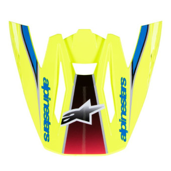 Pezzi di ricambio per casco Alpinestars Peak S-M5 22.06 Sail Giallo fluo smalto blu argento
