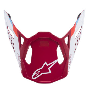 Pezzi di ricambio per casco Alpinestars Contatto S-M8 Picco rosso opaco Pezzi di ricambio per casco Alpinestars Contatto S-M8 Picco rosso opaco