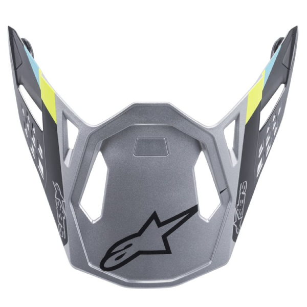 Pezzi di ricambio per casco Alpinestars Contatto S-M8 Picco d'argento opaco