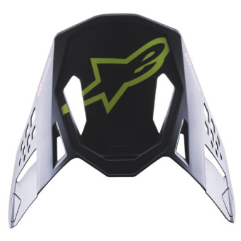 Pezzi di ricambio per casco Alpinestars S-M8 Echo Cap Nero blu giallo rosa fluo Pezzi di ricambio per casco Alpinestars S-M8 Echo Cap Nero blu giallo rosa fluo
