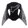 Pezzi di ricambio per casco Alpinestars S-M8 Echo Nero bianco picco opaco