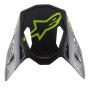Pezzi di ricambio per casco Alpinestars S-M8 Echo Nero giallo fluo picco opaco