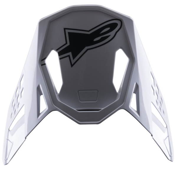 Pezzi di ricambio per casco Alpinestars S-M8 Cappello di fabbrica nero bianco rosso fluo