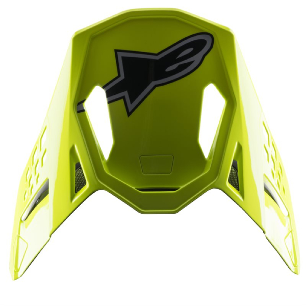Pezzi di ricambio per casco Alpinestars S-M8 Factory Cap Nero giallo blu fluo