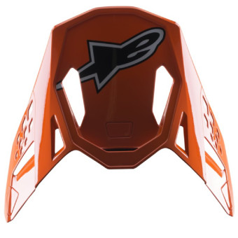 Pezzi di ricambio per casco Alpinestars S-M8 Factory Blu scuro arancione giallo fluo picco Pezzi di ricambio per casco Alpinestars S-M8 Factory Blu scuro arancione giallo fluo picco