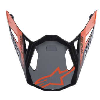 Pezzi di ricambio per casco Alpinestars S-M8 Triplo picco grigio medio lucido Pezzi di ricambio per casco Alpinestars S-M8 Triplo picco grigio medio lucido