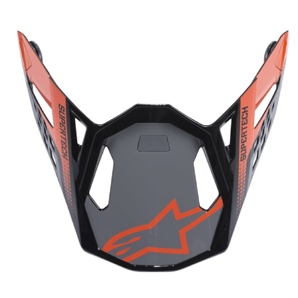 Pezzi di ricambio per casco Alpinestars S-M8 Triplo picco grigio medio lucido