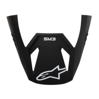 Pezzi di ricambio per casco Alpinestars S-M3 Solid Écran Nero Opaco Pezzi di ricambio per casco Alpinestars S-M3 Solid Écran Nero Opaco