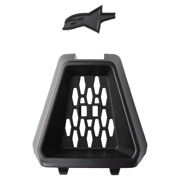 Pezzi di ricambio per casco Alpinestars S-M3 Bocchetta mento nero