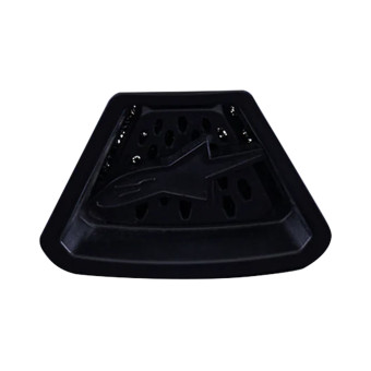 Pezzi di ricambio per casco Alpinestars S-M7 Presa d'aria nera Pezzi di ricambio per casco Alpinestars S-M7 Presa d'aria nera
