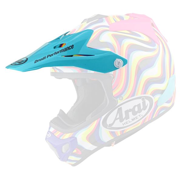 Pezzi di ricambio per casco Arai Picco del flusso MX-V Evo