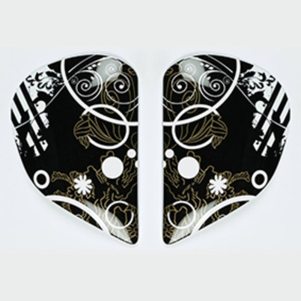 Pezzi di ricambio per casco Arai Piastra di rotazione Quantum Fiction Nero