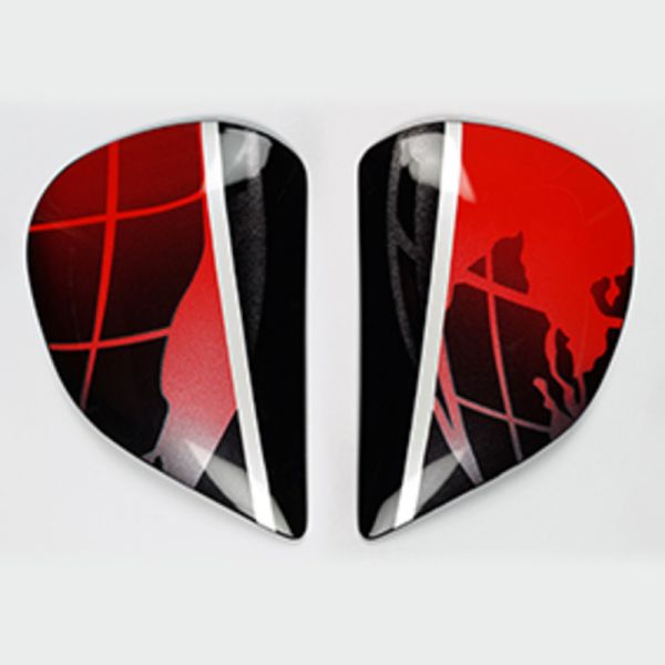 Pezzi di ricambio per casco Arai RX-7 GP Mamola II Piastra perno rossa