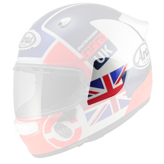 Pezzi di ricambio per casco Arai Visiera di platino Quantic Nation UK Pezzi di ricambio per casco Arai Visiera di platino Quantic Nation UK