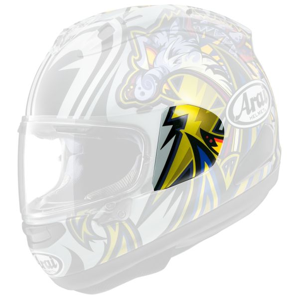 Pezzi di ricambio per casco Arai RX-7V Evo Nakasuga 4 giradischi a visiera