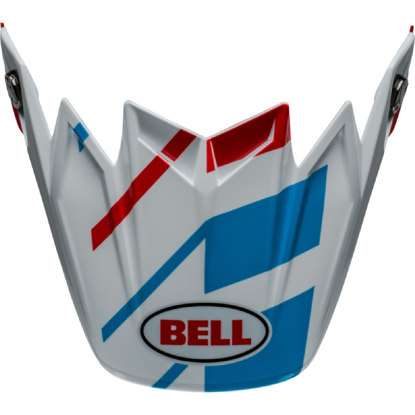 Pezzi di ricambio per casco Bell Cappello Moto-9S Flex Banshee bianco lucido rosso