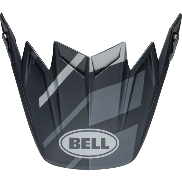 Pezzi di ricambio per casco Bell Moto-9S Flex Banshee Satin Black Silver peak