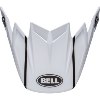 Pezzi di ricambio per casco Bell Moto-9S Flex Sprint Cappello lucido bianco rosso Pezzi di ricambio per casco Bell Moto-9S Flex Sprint Cappello lucido bianco rosso