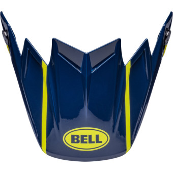 Pezzi di ricambio per casco Bell Moto-9S Flex Sprint Cappello lucido blu giallo Pezzi di ricambio per casco Bell Moto-9S Flex Sprint Cappello lucido blu giallo