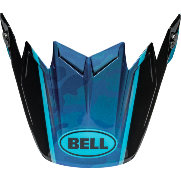 Pezzi di ricambio per casco Bell Moto-9S Flex Sprite Cappello nero lucido blu Pezzi di ricambio per casco Bell Moto-9S Flex Sprite Cappello nero lucido blu