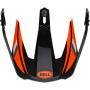 Pezzi di ricambio per casco Bell MX-9 Adventure Mips Alpine Cappello nero lucido arancione