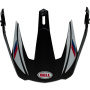 Pezzi di ricambio per casco Bell Cappello MX-9 Adventure Mips Alpine Gloss Nardo Black