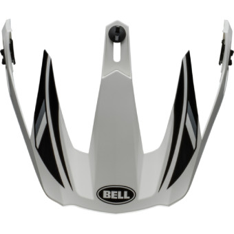 Pezzi di ricambio per casco Bell MX-9 Adventure Mips Alpine Cappello bianco lucido nero Pezzi di ricambio per casco Bell MX-9 Adventure Mips Alpine Cappello bianco lucido nero
