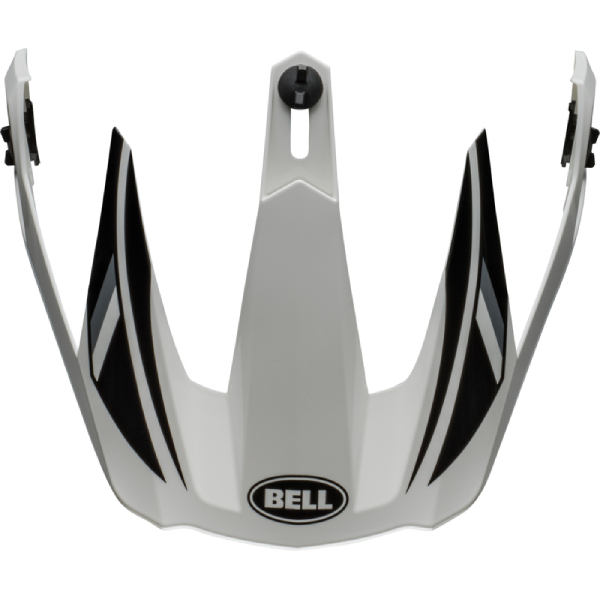 Pezzi di ricambio per casco Bell MX-9 Adventure Mips Alpine Cappello bianco lucido nero Pezzi di ricambio per casco Bell MX-9 Adventure Mips Alpine Cappello bianco lucido nero